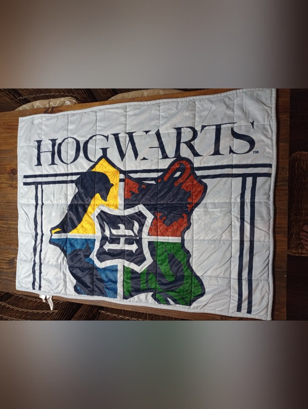 Hogwarts Harry Potter Weighted Blanket - Approximately 5 Pounds - 36x48